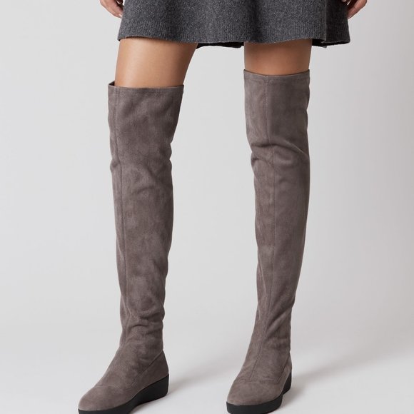 Fitflop Over The Knee Taupe Alice Sock 